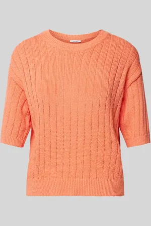 Opus Sweter z dzianiny z rękawem o dł. 1/2 model ‘Punzi’