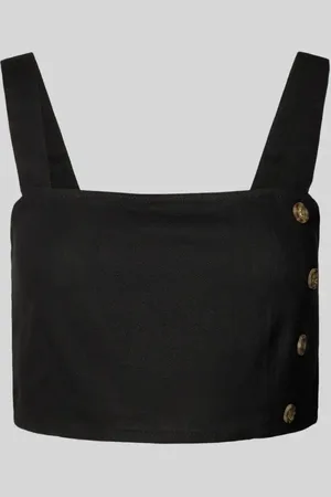 ONLY Top krótki w jednolitym kolorze model ‘CARO’