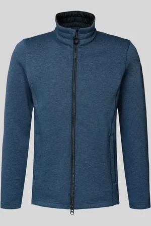 Wellensteyn Bluza rozpinana z wyhaftowanym logo model ‘TAMPER’