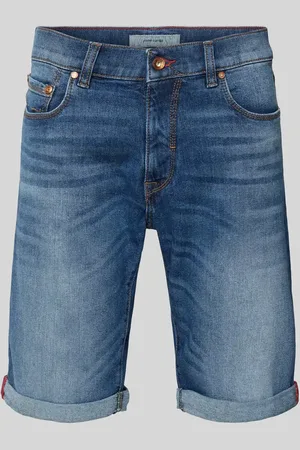 Pierre Cardin Szorty jeansowe z wpuszczanymi kieszeniami model ‘Lyon’