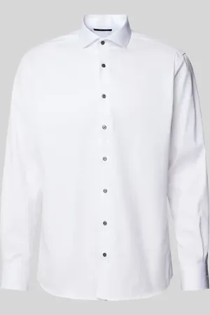 ETERNA Koszula biznesowa o kroju regular fit z Uni Solid