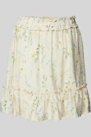 VERO MODA Spódnica mini z kwiatowym nadrukiem model ‘JOSIE’