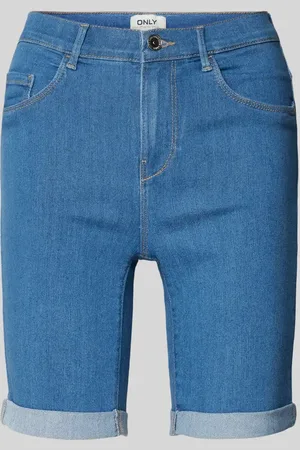 ONLY Szorty jeansowe o kroju slim fit z 5 kieszeniami model ‘RAIN LIFE’
