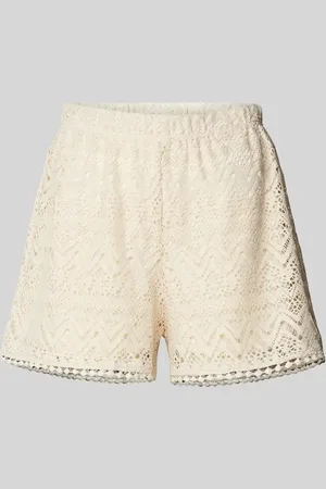 VERO MODA Szorty z ażurowym wzorem