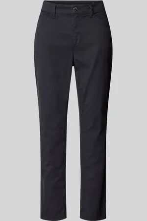 Mac Jeansy o kroju slim fit w jednolitym kolorze model ‘MELANIE’