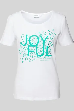 Comma, T-shirt z okrągłym dekoltem
