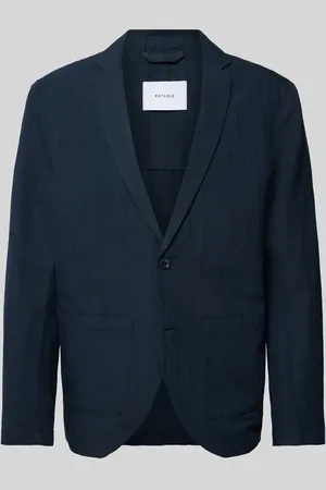 Rotholz Żakiet o kroju regular fit ze wzorem w paski model ‘Workwear’