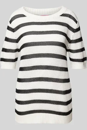 Frieda & Freddies Sweter z dzianiny w paski