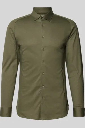 DESOTO Koszula biznesowa o kroju slim fit z bawełny