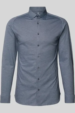 DESOTO Koszula biznesowa o kroju slim fit z bawełny