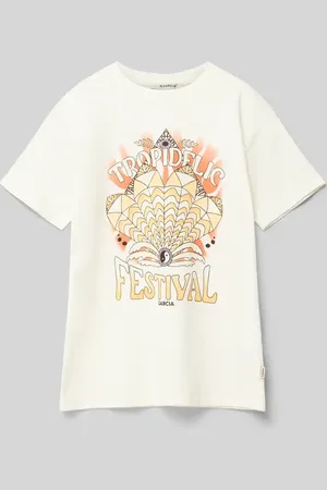 Garcia T-shirt z nadrukowanym motywem