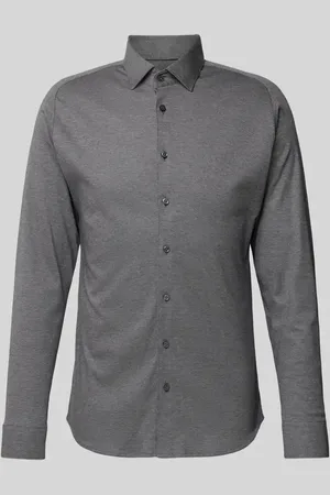 DESOTO Koszula biznesowa o kroju slim fit z bawełny