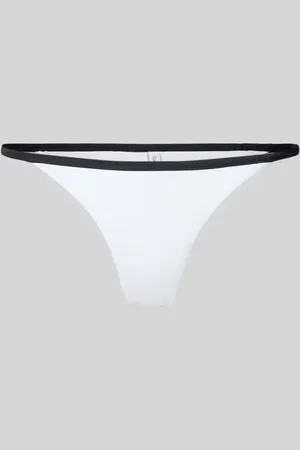 Calvin Klein Figi bikini o dwukolorowym designie