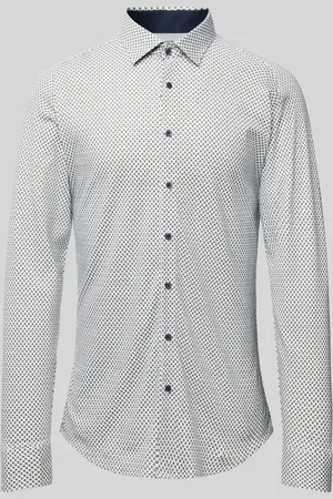 DESOTO Koszula biznesowa o kroju slim fit z dodatkiem streczu