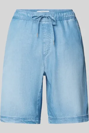 Brax Bermudy jeansowe o kroju regular fit z elastycznym pasem