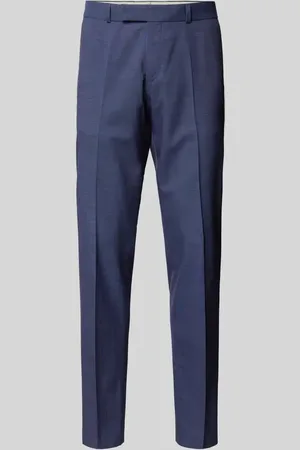 Carl Gross Spodnie do garnituru o kroju regular fit w kant model ‘Sendrik’