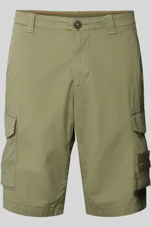 Napapijri Szorty cargo o kroju regular fit z naszywką z logo model ‘HORTON’