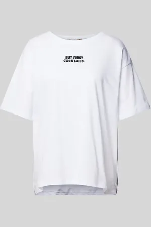 Smith and Soul T-shirt o kroju oversized z wyhaftowanym napisem