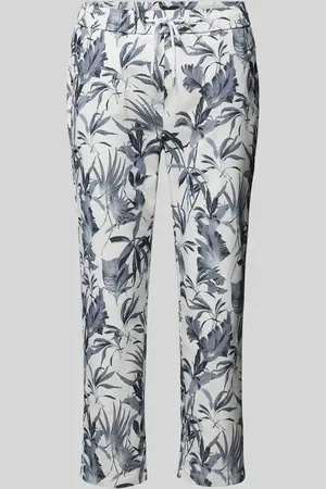 Toni Spodnie materiałowe o skróconym kroju slim fit model ‘SUE’