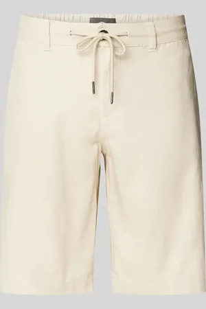 Fynch-Hatton Bermudy o kroju regular fit z tunelem model ‘COLI’