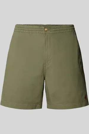 Ralph Lauren Szorty o kroju regular fit z wyhaftowanym logo model ‘PREPSTER’