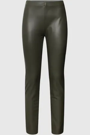 raffaello rossi Legginsy z imitacji skóry model ‘RESA’