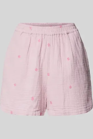 Pieces® Szorty z wysokim stanem i elastycznym pasem model ‘MAYA’