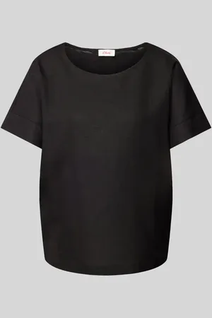 QS by s.Oliver T-shirt z okrągłym dekoltem