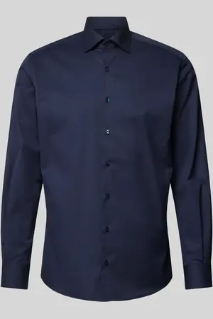 ETERNA Koszula biznesowa o kroju regular fit z Uni Solid