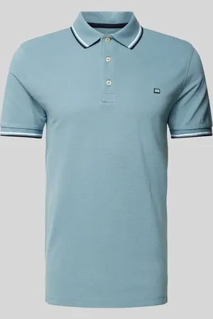 Christian Berg Koszulka polo z detalem z logo