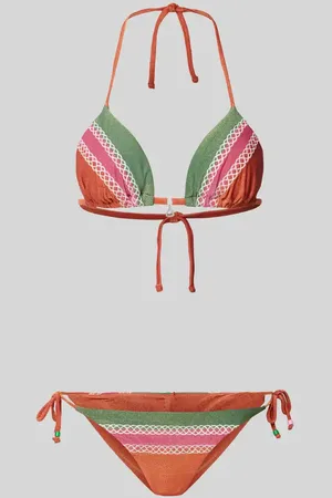 Banana Moon Zestaw bikini z aplikacją z logo model ‘KAONUNA’