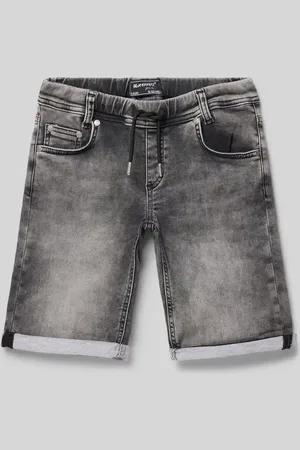Blue Effect Szorty jeansowe o kroju relaxed fit z naszywką z logo