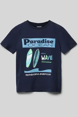 QS by s.Oliver T-shirt z nadrukowanym motywem