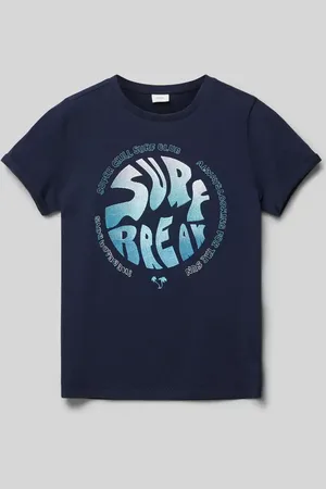 QS by s.Oliver T-shirt z nadrukowanym motywem