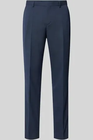 HUGO BOSS Spodnie do garnituru w kant model ‘Leon’