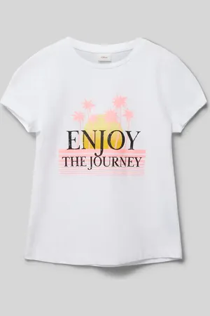 QS by s.Oliver T-shirt z nadrukowanym motywem