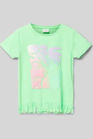 QS by s.Oliver T-shirt z nadrukowanym motywem