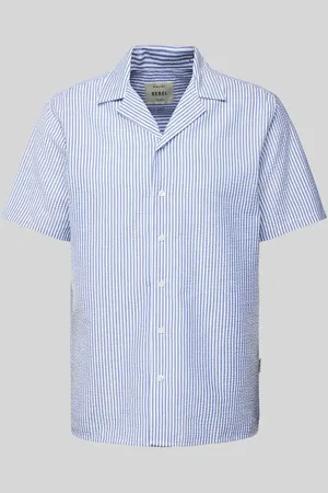 Redefined Rebel Koszula casualowa o kroju regular fit z kołnierzem z połami model ‘Jonas’
