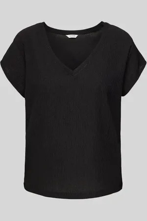 B YOUNG Top bluzkowy z dekoltem w serek model ‘Rosa’