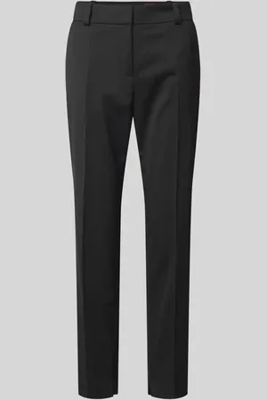 HUGO BOSS Spodnie w jednolitym kolorze model ‘HETANA’