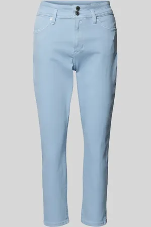 QS by s.Oliver Spodnie skrócone o kroju slim fit