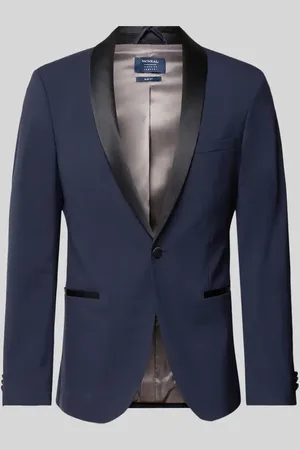 McNeal Marynarka na 1 guziki o kroju slim fit z kołnierzem z połami