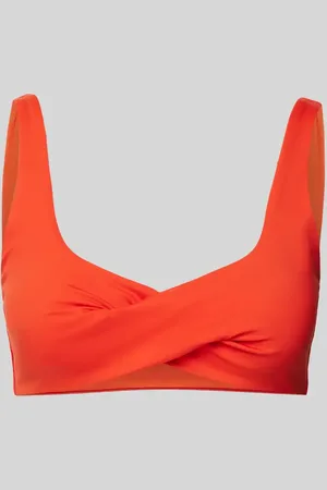 Calvin Klein Góra bikini z wiązanym detalem