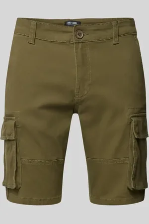 Only & Sons Szorty cargo o kroju regular fit ze szlufkami na pasek model ‘CAM’