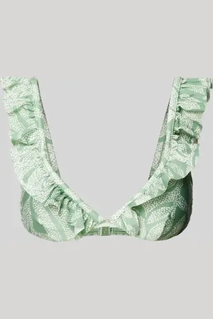 Barts Top bikini z falbanami model ‘Akamu’