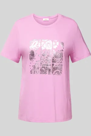QS by s.Oliver T-shirt z nadrukowanym motywem