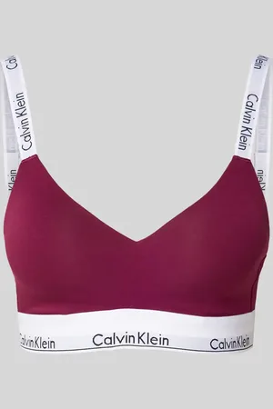Calvin Klein Biustonosz typu bralette z elastycznym pasem z logo