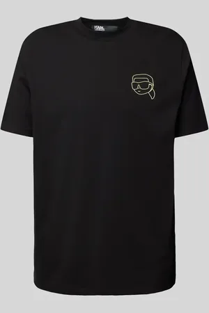 Karl Lagerfeld T-shirt z nadrukiem z logo