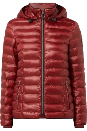 Wellensteyn Kurtka pikowana o kroju shaped fit z odpinanym kapturem model ‘ITALY HOOD’