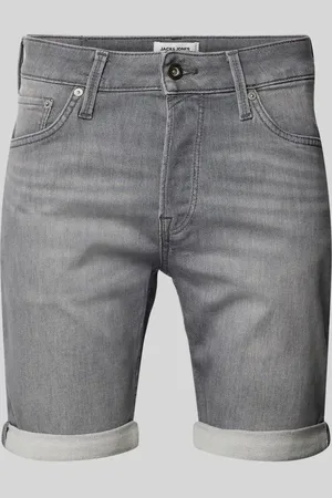 JACK & JONES Szorty jeansowe z 5 kieszeniami model ‘RICK’